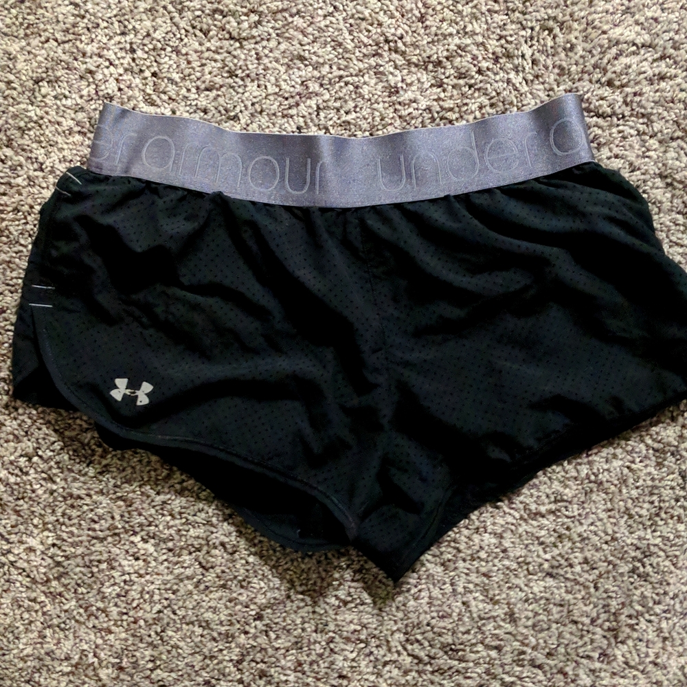 Under armour heat gear mesh run shorts